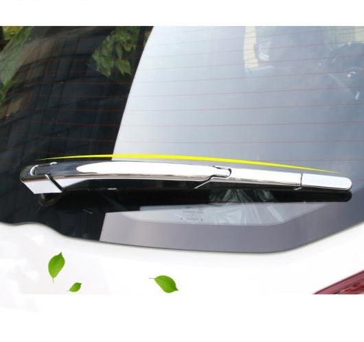 AL ABS クローム リア ウィンドウ ワイパー カバー トリム ステッカー テールウインドスクリーン 日産 キックス ス 2016 2017 2018 AL-BB-6912