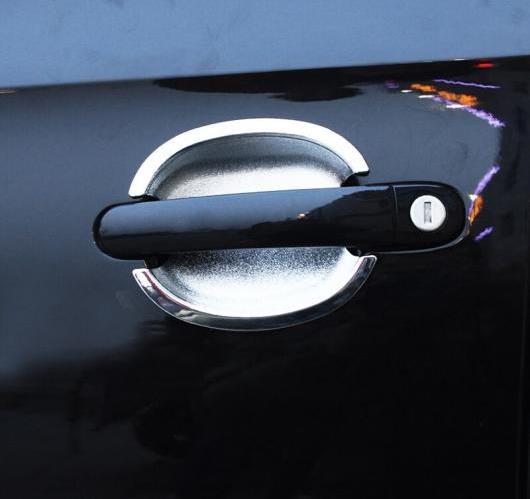 AL ヒュンダイ ソラリス VERNA 2010 2011 2012 ABS クローム ドアハンドル ボウル カバー カップ トリム インサート 4ピース AL-BB-6964の通販は 5,667円