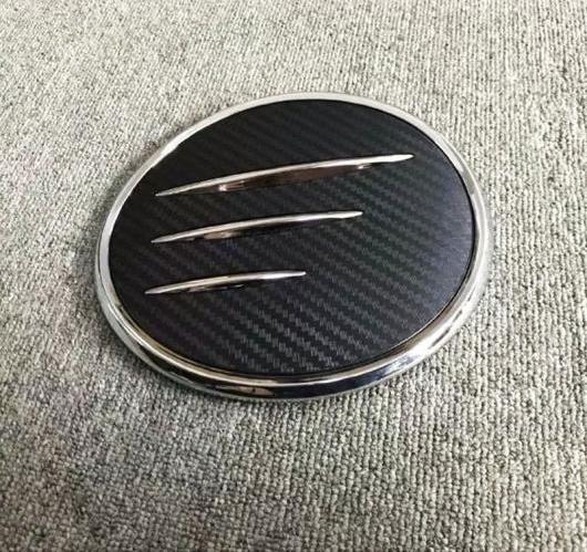 AL カー マツダ CX9 CX-9 2016 2017 2018 2019カーボンファイバープラスチック フューエル オイル ガスタンク キャップ カバー トリム AL-BB-7113