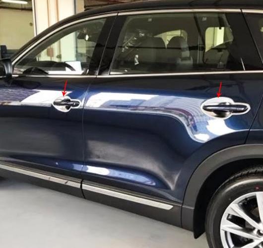 AL 4ピース ABS クローム ドアハンドルボウル カバー トリム サイド フル ドアボウル マツダ CX9 CX-9 2016 2017 2018 2019 AL-BB-7135の通販は