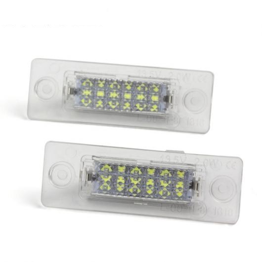 AL 2個 LED ライセンスナンバープレートライトランプトゥーラン ゴルフ パサートキャディトランスポーター T5 ナンバーライセンス AL-BB-7368