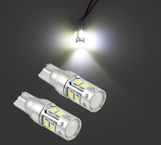 2個 ユニバーサル BA9S 10SMD 6000 6000K LED 側面ともし火 弁膜 CAN-BUS 出来そこないなし 信号 ともし火 付属品 AL-BB-7386 AL