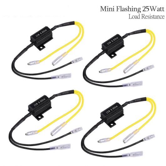 AL 4個 負荷 レジスター 25W 6.8 オーム 電源シグナルライトインジケータ LED ターンフラッシャー率コントローラ AL-BB-7484