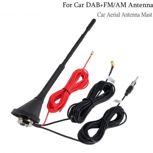 AL ルーフ マウント AM FM ラジオアンテナ空中ベースキット ユニバーサル アクティブ増幅 DAB + ラジオカー空中アンテナマスト AL-BB-7843