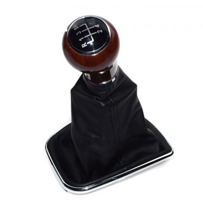 5 高速 スタイリング 木製ギアシフトノブ GAITOR ブーツ VW フォルクスワーゲン ジェッタ 1998 1999 2000 2001 2002 2004 AL-BB-8733 AL