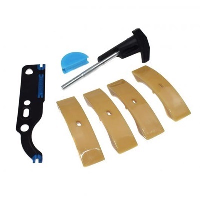 AL セットタイミングチェーンテンショナー靴パッドホルター＆ガスケット VW ゴルフ ビートル ジェッタ アウディ A4 058198217 058109088B AL-BB-8817