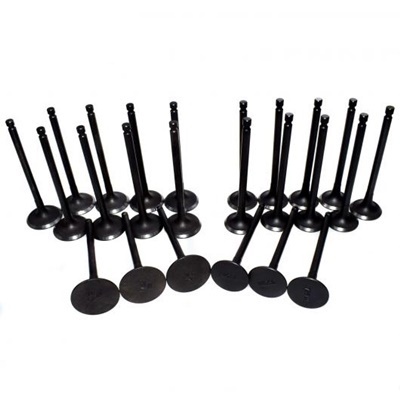 24ピース エンジン インテーク エキゾースト バルブ 2221237200 22211-37201 ヒュティブロン サンタフェ KIA オプティマ スポーテージ AL-BB-8841 AL