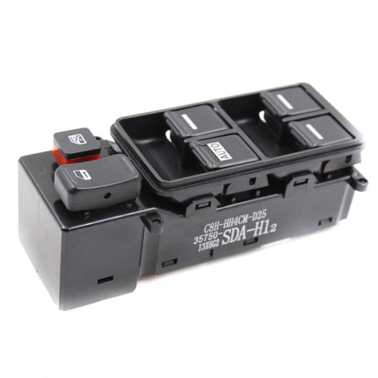 ブラック マスタードライバパワー スイッチベゼル コントロール 35750-SDA-H12 ホンダアコード 4 ドア 2003-2005 2006 2007 AL-CC-0085 AL