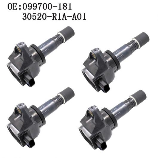 4ピース/ロット イグニッションコイル ホンダ CRV 099700-181/30520R1AA01 30520-RIA-A01 AL-CC-0157 ALの通販は 12,491円