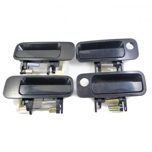 外ドア 左 右 4個 トヨタ カムリ 1997 1998 1999 2000 2001 選べる4カラー ブラック〜シルバー Front Rear 4pcs AL-CC-2444 AL