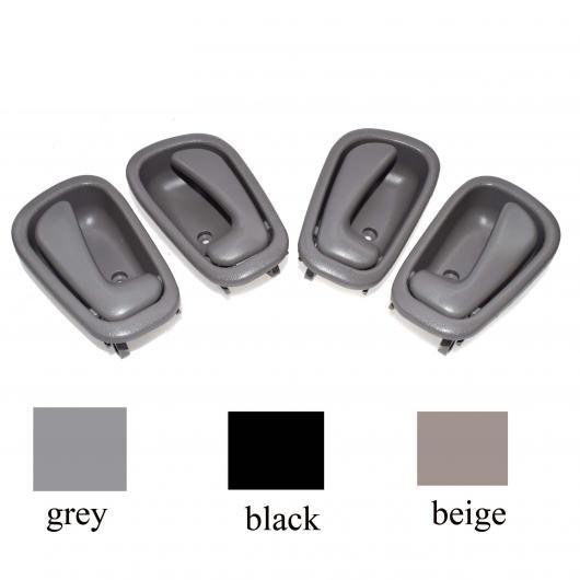 4個 前面 背面 左 右インサイドドア ハンドル シボレー PRIZM 1998-2002 選べる3カラー ブラック〜ベージュ AL-CC-2446 ALの通販は 6,639円