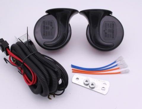 AL 高 低トーンスピーカー クラクション オートバイ ラウ サウンド バッテリー 12 ボルト防水 12V 1 Pair 12V Car Horn AL-CC-3907