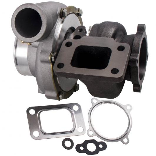 GT3582 GT30 タービン A/R 63 Com 70 T3 ウォーター &amp; オイルターボチャージャー 汎用 T3 フランジ 4 ボルト A/R.7 400-600HP AL-CC-5482 AL