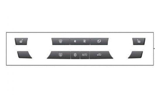 11ボタンキーキャップ修理キットA/Cヒータースイッチ BMW F07 F10 F11 F12 523i 535i 528i 550i 61319313922 61319313922 AL-CC-5936 AL