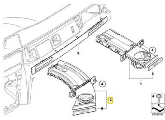 1ピース リトラクタブル前面ドライバ 左 サイド ドリンクカップ ホルダー BMW E90 E91 318i 325i 328i 51459173463 AL-CC-6166 AL