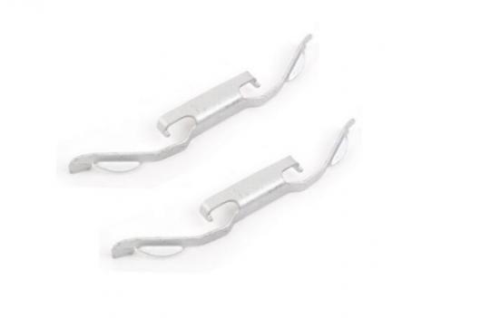 2ピース フロント アンチ スプリング ブレーキパッドクリップ BMW E36 E46 E90 323i 325i 328i 34111163801 AL-CC-6342 AL