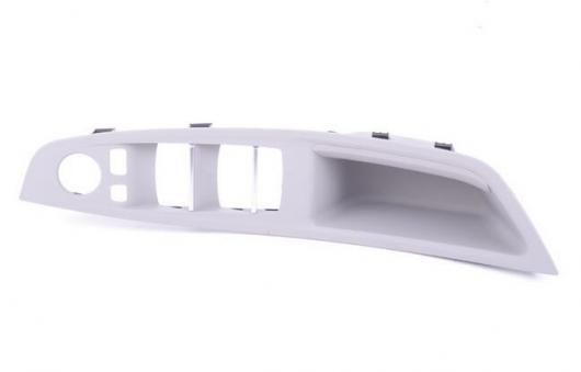 グレー フロント 左 インナードア ハンドル 凹型グリップスイッチパネル BMW F10 F11 51417225877 AL-CC-6528 AL 12,614円