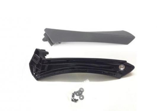 左 サイド ブラック インナー+外 サイド ドアパネル ハンドル プルトリム カバー BMW E90 328i 51417230849 AL-CC-6909 AL