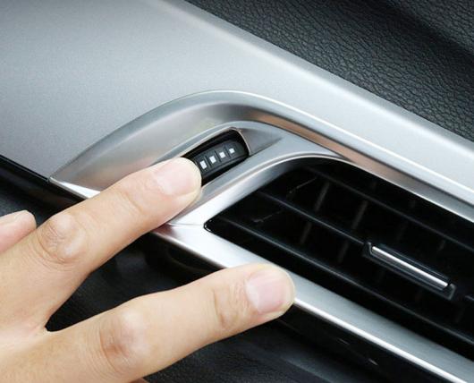 BMW X1 F48 2016-2018 ABS マットクロームサイド空調ベント BMW X2 F47 2018 4ピース シルバー AL-CC-7153 AL_3