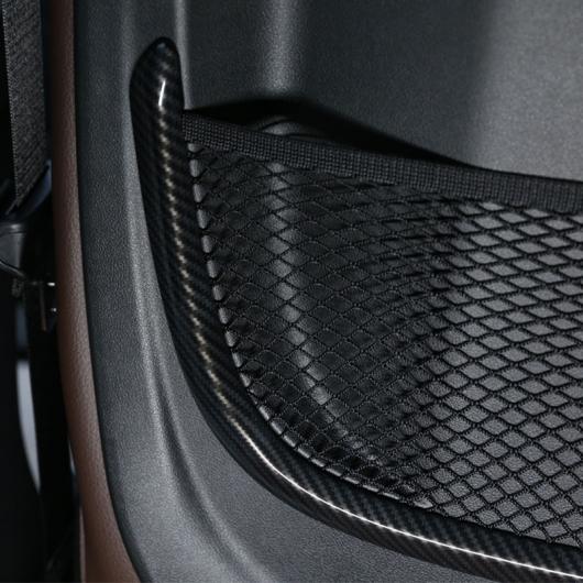 カーボンファイバー BMW X1 F48 16-18 ABS クロームリアネットフレーム カバー BMW E90 2 シリーズ 218i F45 F46 BMW X2 F47 2018 Carbon fiber style AL-CC-7811 AL_2