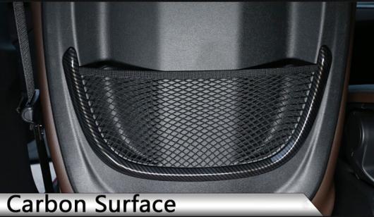 カーボンファイバー BMW X1 F48 16-18 ABS クロームリアネットフレーム カバー BMW E90 2 シリーズ 218i F45 F46 BMW X2 F47 2018 Carbon fiber style AL-CC-7811 AL_3