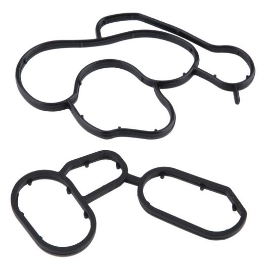 AL チューニング ユニバーサル 2個 オイルクーラーフィルター スタンドガスケットシールリング 11427508971 11427508970 BMW AL-DD-0060