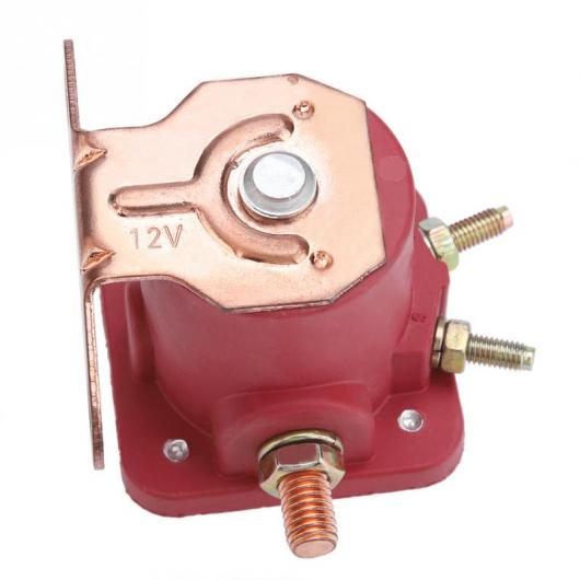 12V 4 端子 メタル レッド ヘビーデューティ スターター ソレノイドリレースイッチ フォード スターター トラック AL-DD-0633 AL_2