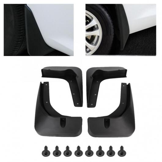 4個 ABS フロントリア マッドフラップ 泥除け 車両 マッドガードアクセサリーフィット B6 2005 2006 2007 2008 2009 2010 2011 AL-DD-1700 ALの通販は 8,370円