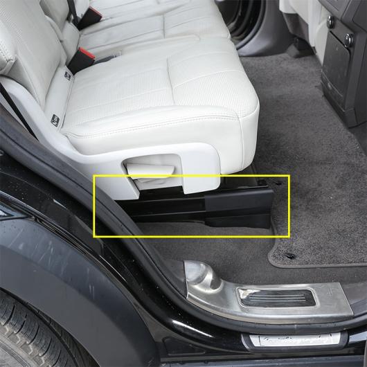 4個 アルミ合金セカンドシート底上げストリップ トリム ローバーディスカバリー 5 LR5 L462 2017-2018 AL-DD-4277 AL