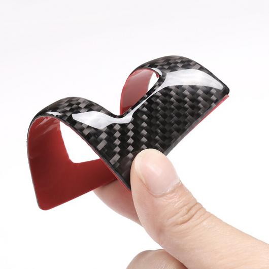 AL カーボンファイバースタイル キー ホール フレーム トリム BMW 3 シリーズ E90 E92 2005-2012 右ハンドル Carbon Fiber AL-DD-4353_4