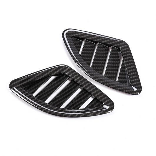 2個 カーボンファイバー ABS インパネ エア フレーム BMW X1 F48 2016-2018 BMW X2 F47 2018 Carbon fiber AL-DD-4560 AL_3