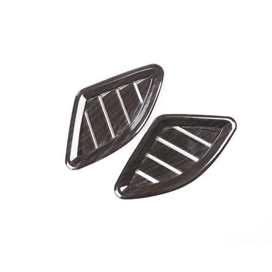 2個 ブラック 木目 ABS ダッシュボード AC コンセントベント BMW X1 F48 2016-2019 BMW X2 F47 2018 Black wood grain AL-DD-4617 AL_2