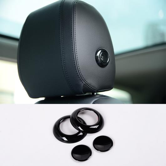 AL 4ピース 光沢 ABS ヘッドレストボタン 装飾 カバー トリム ステッカー ランドローバーディスカバリー 2015-2018 AL-DD-4699の通販は 7,752円