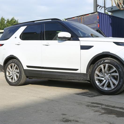 4個 ピアノブラック ABS クローム ボディ トリム 装飾 ランドローバーディスカバリー 5 LR5 AL-DD-4789 ALの通販は