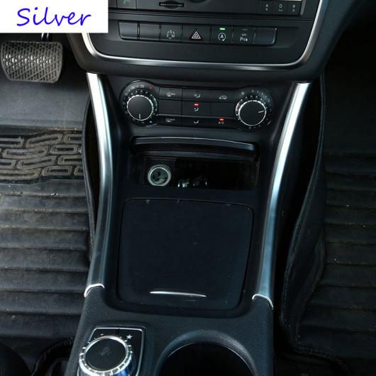 AL ABS センターコンソールパネル トリム ステッカー 装飾 メルセデスベンツ /GLA/CLA クラス 200 220 260 W176 A180 11-16 カー AL-DD-4872