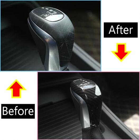 AL BMW X1 F48 2016/17 2 シリーズ 218I 2015-2017 カーボンファイバー スタイル ABS 樹脂ギアシフトヘッド カバー トリム carbon fiber AL-DD-4891