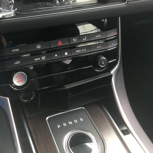 ジャガー XF XE XFL XEL 2018 プラスチック 中央コンソール多機能収納ボックス 電話 トレイ ブラック AL-DD-5054 AL_4
