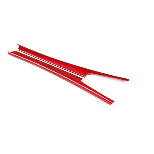 AL メルセデスベンツ C クラス W204 C180 C200 2007-2013 ABS センターコンソール 装飾 ストリップ トリム -レッド レッド AL-DD-5207_3