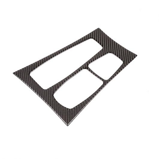 カーボンファイバー インテリアギアシフトフレーム トリム ステッカー BMW X5 X6 E70 E71 2010 2011 2012 2013 RHD Carbon Fiber AL-DD-5236 AL_3