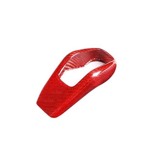 カーボンファイバー レンジローバースポーツ 2014-2020 ギアシフトヘッド カバー トリムジャガー E-PACE 2018 2019RED 選べる3バリエーション レッド 2018-2020 RR Sport〜For Jaguar E-PACE AL-DD-5375 ALの通販は