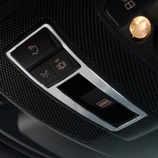 AL アルミ合金インテリア読書ライト カバー トリムステッカー メルセデスベンツ CLA GLA BクラスW117 C117 W176 A180 AL-DD-5531