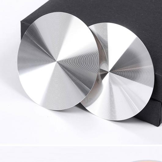 ステンレス スチール カップ ホルダー マットトリムステッカー マセラティレバンテ ギブリ QUATTROPORTE /クアトロポルテ 2016 2ピース AL-DD-5580 AL