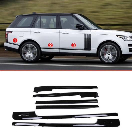 ベース ロングホイールベース リプレースメント パーツ ランドローバーレンジローバースポーツ ヴォーグ LR405 14-18 ABS グロスブラックサイド 選べる2バリエーション Extended model・Base model AL-DD-5594 AL
