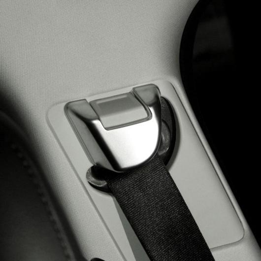 AL マットクローム シートベルト カバー ボタントリムステッカー ランドローバーレンジローバースポーツ 2014 ~ 2019 AL-DD-5601の通販は 9,150円