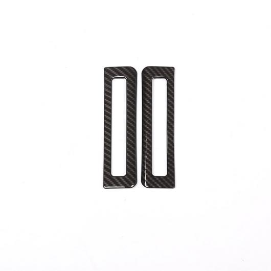 AL 2ピース カーボン調 ジャガー XE XF XFL 2016-2018 インテリア ABS ピラー エアコン  ベント カバー トリム Carbon Fiber AL-DD-5816_2