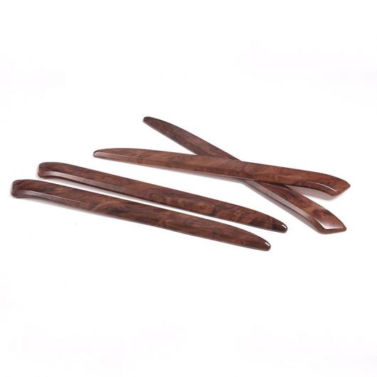 4個 ローズ木目 ABS ランドローバーディスカバリー 5 LR5 L462 2017-19 内ドア プロテクター カバー パーツ Rose Wood Grain AL-DD-5965 AL_4