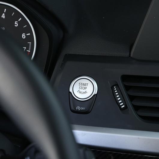 BMW 3 シリーズ F30 X5 F15 エンジンスタートストップボタン カバー トリムアップグレード 交換 選べる3カラー レッド〜シルバー AL-DD-6027 AL_4