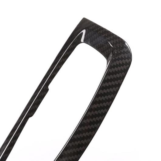 カーボンファイバー BMW X5 F15 2014-2018 ヘッドライトランプスイッチ 装飾 フレームトリム Carbon Fiber AL-DD-6144 AL_4