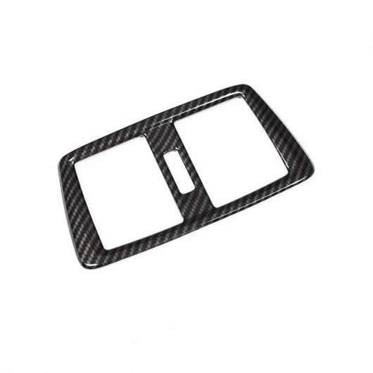 カーボン調 BMW 218i グランツアラー F45 F46 2015-2018 ABS クロームリア エアコン フレーム カバー トリム Carbon Fiber AL-DD-6252 AL_2