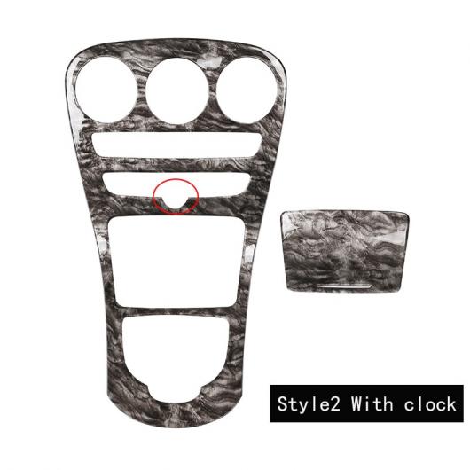 大理石柄 ABS プラスチックセンター メルセデスベンツ C クラス W205 15-18 GLC X253 2016-18 選べる2バリエーション With Clock・No Clock AL-DD-6639 ALの通販は